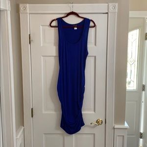 Beautiful Royal Blue Body Con Dress NWOT